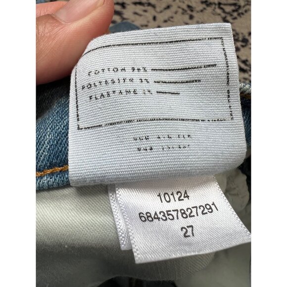 AYR The Sugar Straight Leg Jeans, medium wash, Size 27 - Picture 11 of 11